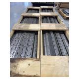 Skid of hinges