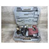 Hammer Drill in Plastic Case with (3) Bits