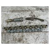 Assorted Hydraulic Fittings, Quick-Connect Coupler