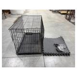 Dog kennel, soft floor mats, scoopers