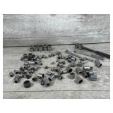 Assorted Sockets, Ratchets, Adapters
