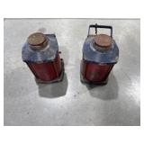Pair of 2 ton air jacks