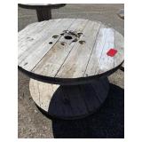 Wood spool 29" tall 47ï¿½ wide