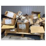 Skid of Nuts, Bolts, and Hardware
