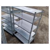 Metal Rack on Wheels