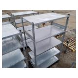 Metal Rack on Wheels