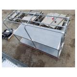 Metal Rack with Wheels
