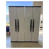 (2) Black & Decker. Plastic Storage Cabinets