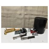Ladder Jack, (2) Hammer Tackers, (3) Staplers,