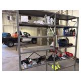 2 shelves and contents