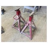 2 heavy duty jack stands
