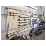 Chassis Liner measuring tools and board