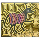 Mola Fabric Panel
