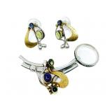 Assortment of 3 Silver Jewelry Items