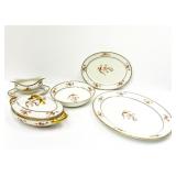 5 pieces 1910 - 1914 Limoges Elite China