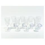 8 Waterford Crystal Alana Sherry Glasses