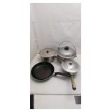 Vintage Cookware Lot - Majestic, Master Maid, and