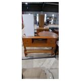 Wooden Bed Headboard with Storage