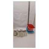 Assorted Kitchen & Servingware Lot