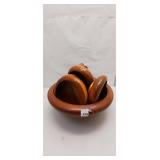 Mid-Century Wooden Serving Collection
