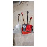 Snow Shovels and Scoop Shovel Lot