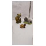 Ceramic Animal Figurines Lot