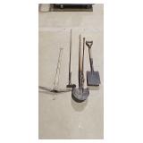 Estate Tools Lot: Shovels, Pickaxe, and more!