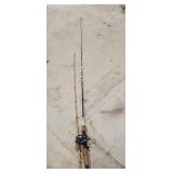 Vintage Fishing Rod and Reel Lot