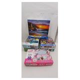 Assorted Jigsaw Puzzle Lot