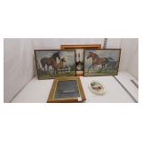 Vintage Framed Art Lot