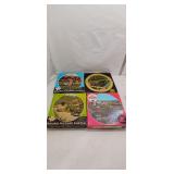 Vintage Round Picture Puzzles - Lot of 4