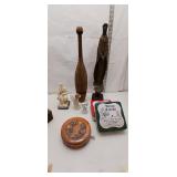 Antique & Vintage Assortment: Statues, Tin, Club