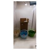 Easter/Seasonal Felt Character Baskets - Lot of 9