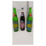 Vintage Soda Bottles: Notre Dame & 1975 Reds