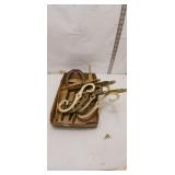 Decorative Brass Shelf Brackets & Hardware
