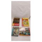 Vintage Puzzle Lot: Springbok & Guild
