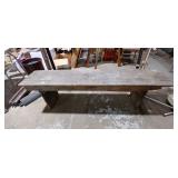 Rustic Wooden Bench