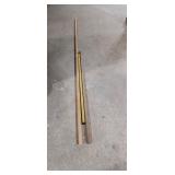 Assorted Long Sticks and Tubing