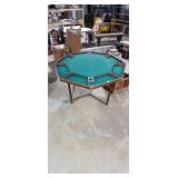 Vintage Octagonal Poker Table
