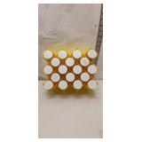 Vintage Bottle Rack & Assorted Bottles