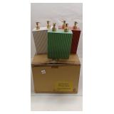 Set of 12 Decorative Pump Bottles