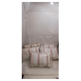 Room Essentials Striped Throw Pillows - Lot of 5
