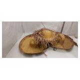 Vintage Straw Sombrero Hats - Lot of 5