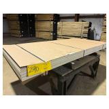 7 Sheets 3/4 Red Oak Rotary Cut Shop 4 x 8