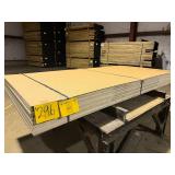 10 Sheets 3/4 Hard Maple Rotary Cut C2 Sap 4 x 8
