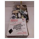 Electrical Components Lot - Outlets & Wire