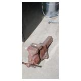 Vintage Simplex Steel Slide Vise