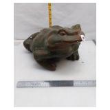 Vintage Ceramic Frog Statue
