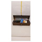 Vintage Tool Box Lot - Tools, Hardware & More