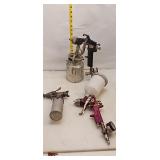 Assorted Spray Gun Lot